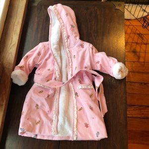 Baby Girl Bathrobe